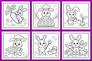 BOLD & EASY BUNNY EASTER BOOK, a Seasonal Illustration by Design Station (Thumbnail 3 of 4)