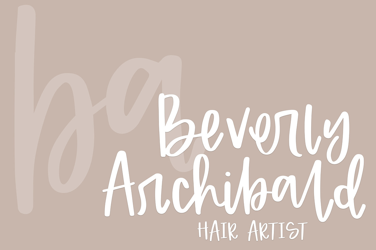 Huckleberry Font preview 8