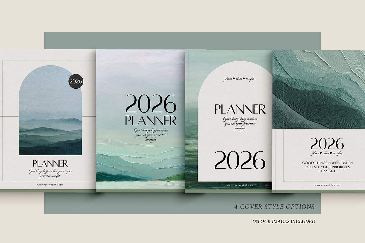 2026 Canva Planner & Calendar kit, a Magazine Template by 3.14&Co (Photo 3 of 10)