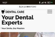 Dental Care - Wix Studio Website, a Wix Template by Kitteeh (Thumbnail 4 of 6)