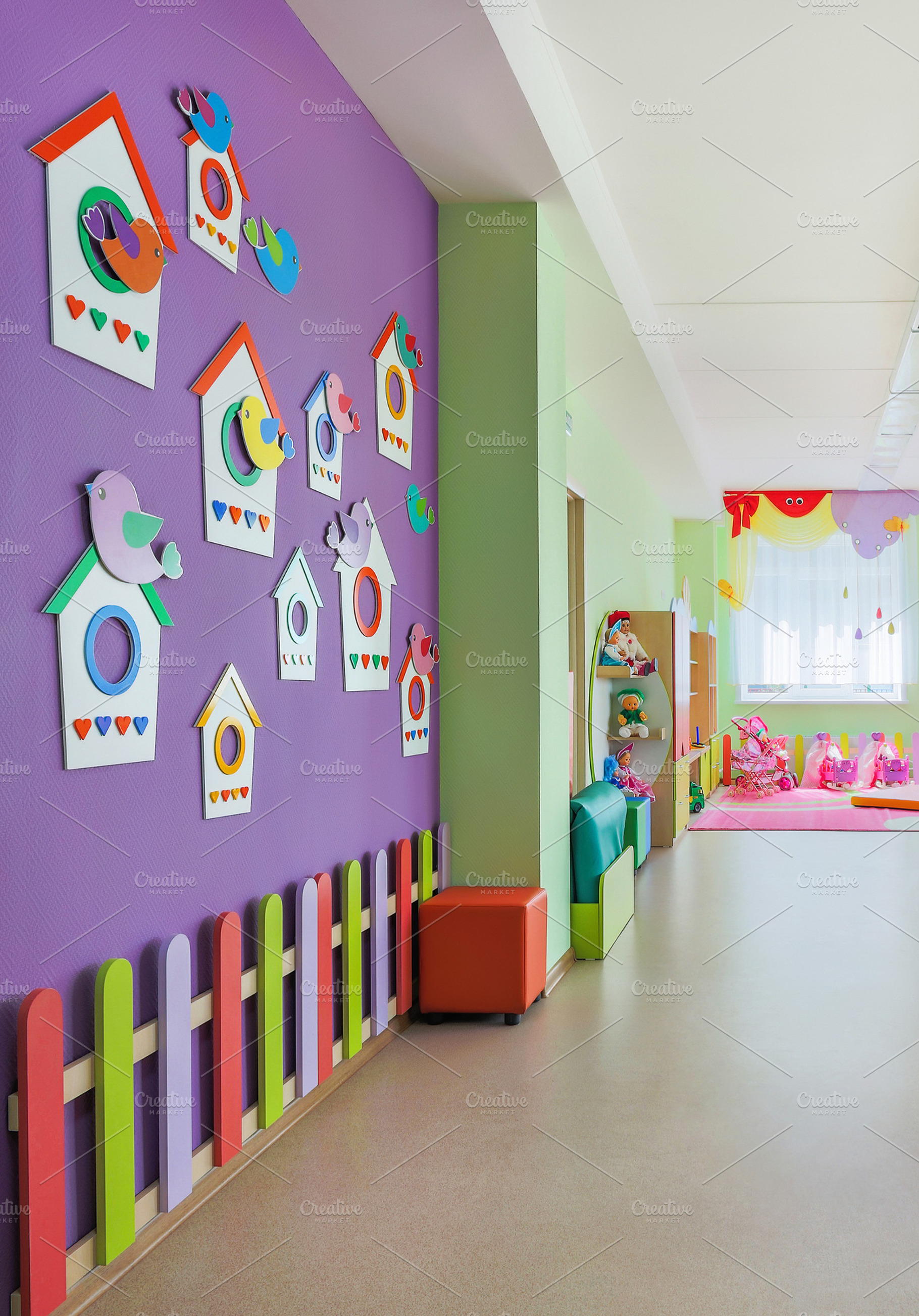 Kindergarten, Hall., a School & Education Photo by Dreamer63
