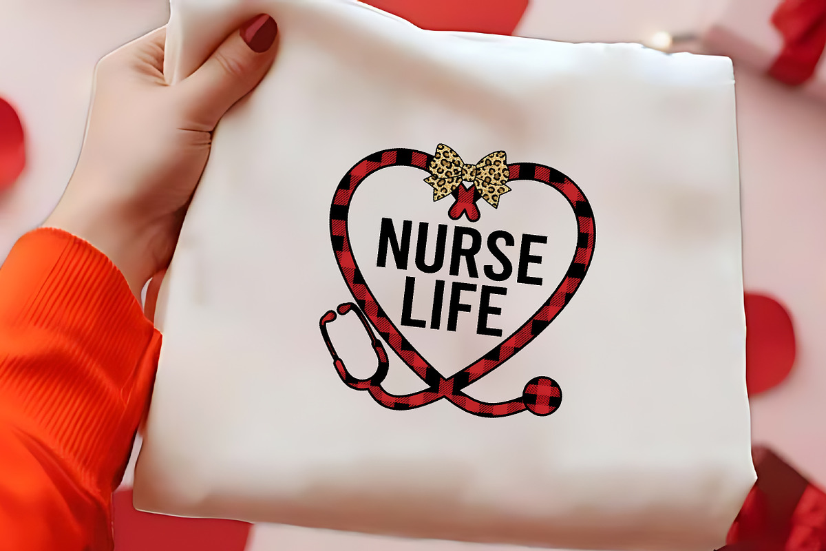 Nurse Life Stethoscope Bow PNG, a Seasonal Illustration by CrexoraLab (Photo 2 of 4)