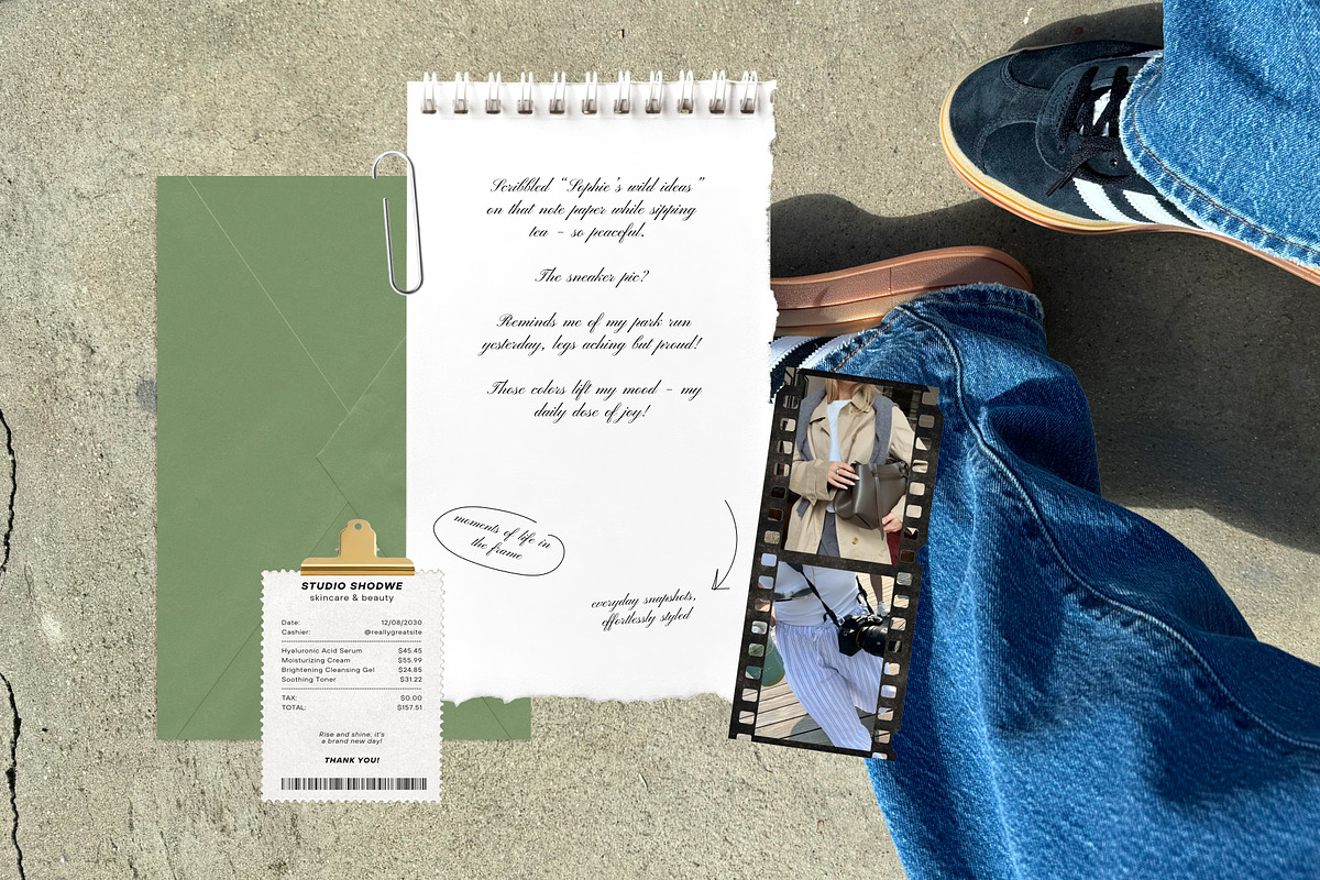 Casual Day Collage Pack, an Object Graphic by Feelsoul (Photo 2 of 11)