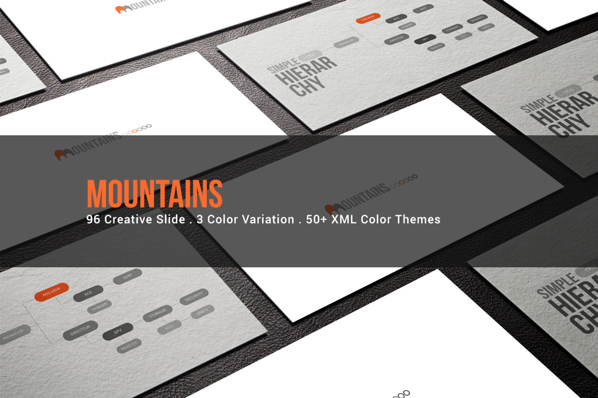 Mountains Powerpoint Template, a Presentation Template by Dedijuniadi (Photo 1 of 5)