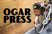 Ogar - 2 vintage fonts, a Font by Leitmotif (Thumbnail 2 of 5)