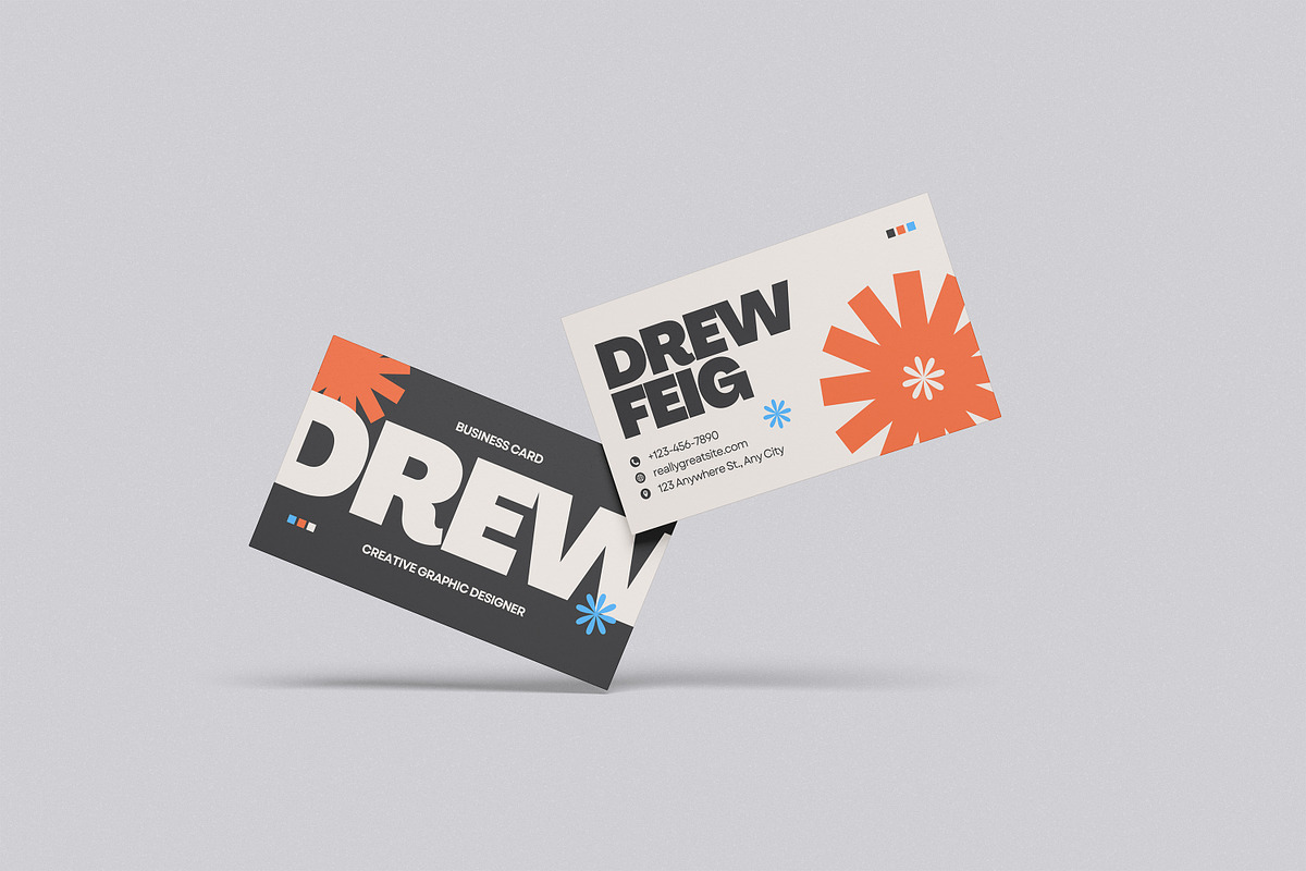 Business Card Mockup, an Advertising Mockup by Afif_studio (Photo 2 of 5)