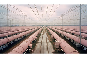 environment swine pig farm ai, an Animal Photo by pikepicture