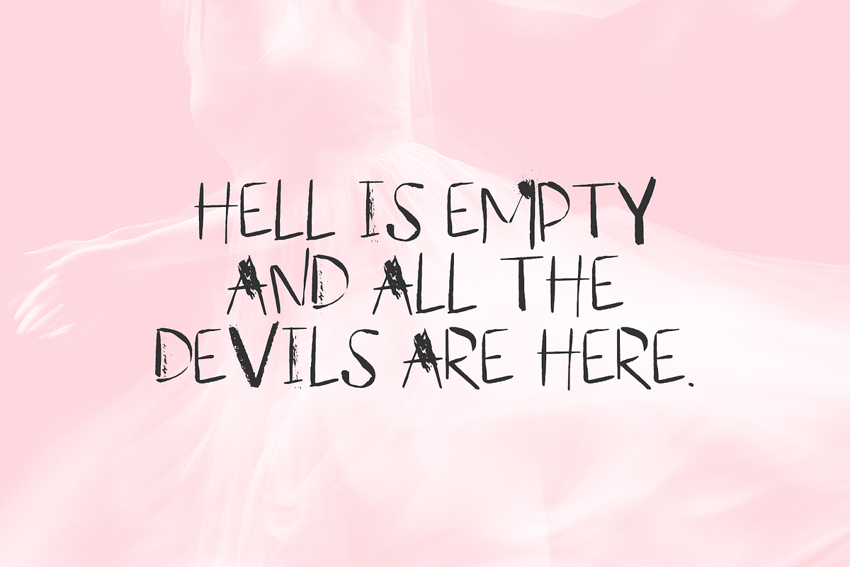 Massacre Horror Font, a Handwritten Font by Beck McCormick (Photo 2 of 10)