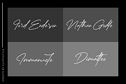 Creattion a Ink Stylish Signature, a Script Font by Glyphstyle (Thumbnail 9 of 13)