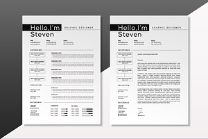 Steven Black CV & Resume