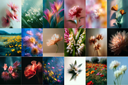 Spring Floral Backgrounds, a Beauty & Fashion Photo by MarkoPresets (Thumbnail 8 of 10)