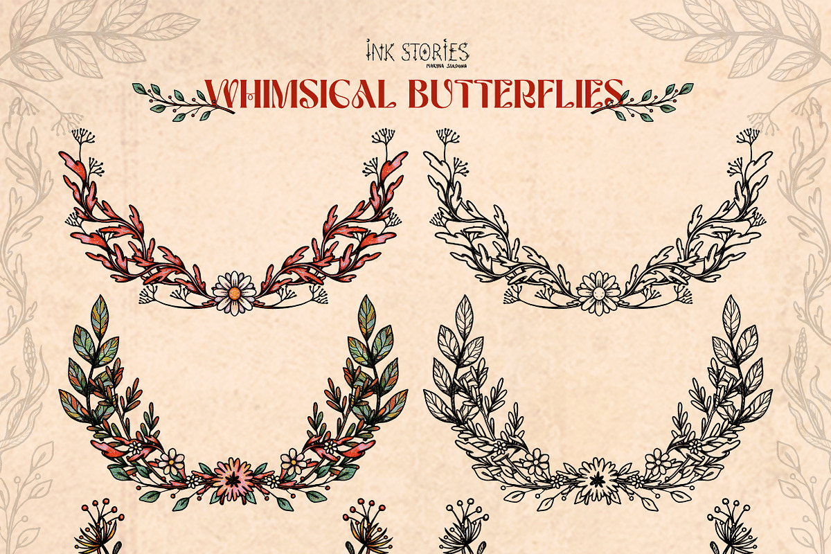 Whimsical Butterflies Boho Aesthetic, an Animal Illustration by Ink Stories (Photo 13 of 15)
