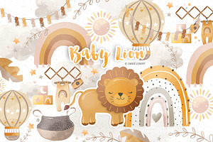 Baby Lion Design