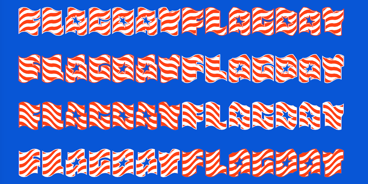 Flag Day, a Sans Serif Font by Ingrimayne Type (Photo 4 of 5)