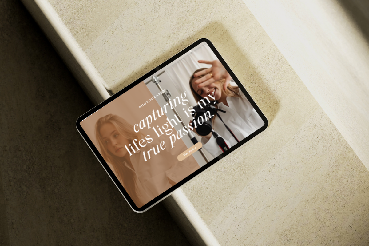 Wix Template For Photographers, a Wix Template by Turia Avenue (Photo 3 of 6)