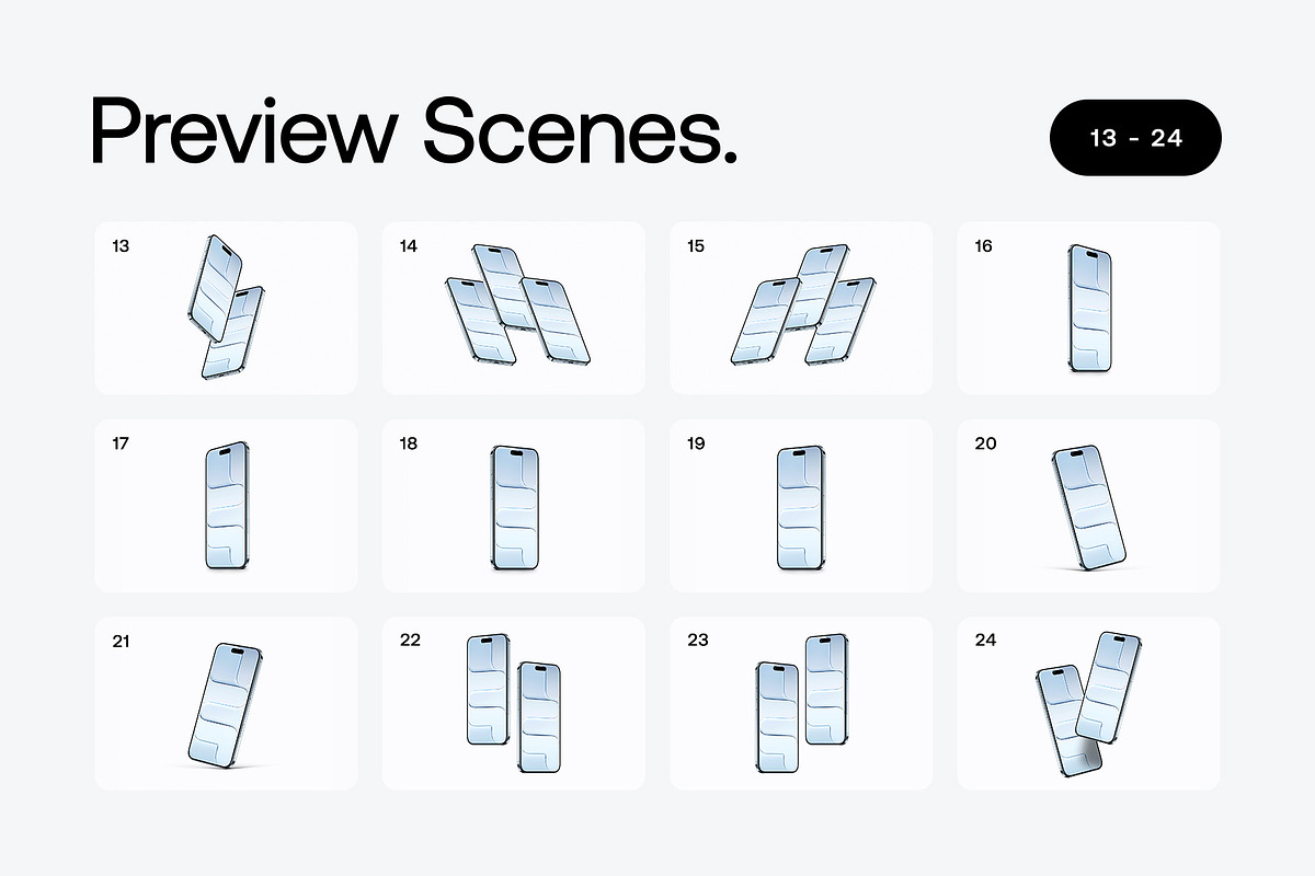 iPhone Air - 24 Mockups Scenes, an iPhone Mockup by Asylab (Photo 3 of 62)