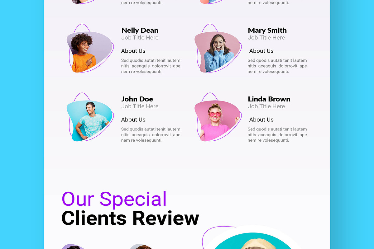 Agency Landing Page Layout, a Landing Page Template by CreativeShaper (Photo 5 of 6)