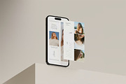 Phone Screen Mockup, a Device Mockup by zippypixelstudio (Thumbnail 6 of 7)
