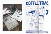 coffee time, an Object Illustration by Aleks.Flaks (Thumbnail 11 of 16)