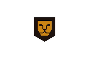 Lion Shield Logo