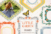 Little Garden | Frames Clipart, an Object Graphic by GVGraphics (Thumbnail 2 of 12)