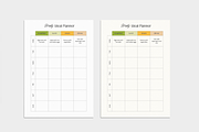 Weekly Meal Planner Template, a Marketing Template by CubicSpace (Thumbnail 3 of 4)