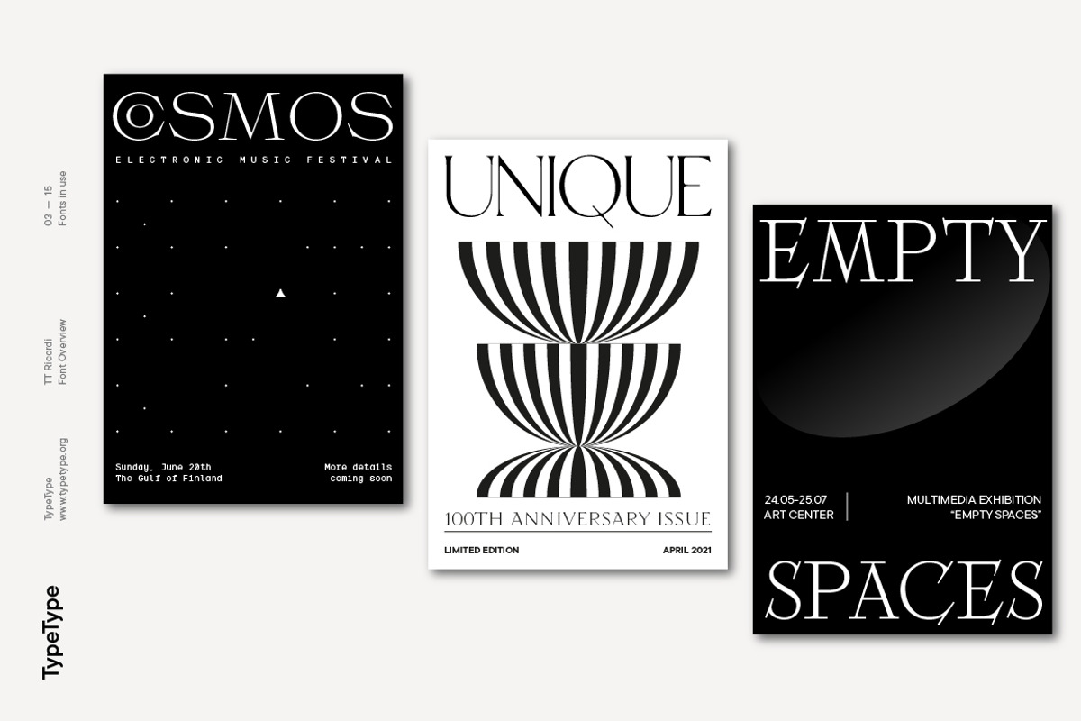 TT Ricordi, a Serif Font by TypeType (Photo 3 of 15)