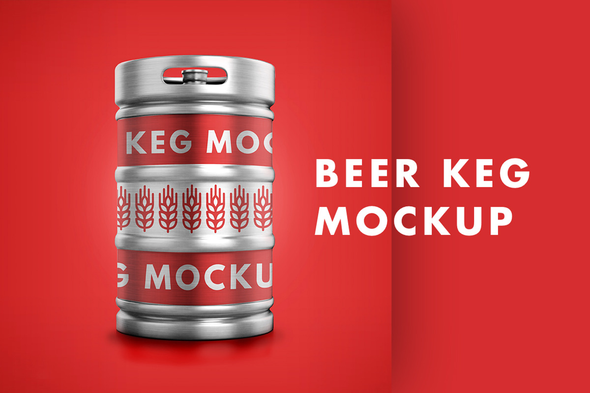 Beer Keg Mockup, a Product Mockup by Jacob Waites (Photo 3 of 3)