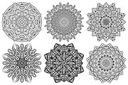 Mandala. Coloring book pages, an Object Graphic by jelisua88 (Thumbnail 2 of 4)