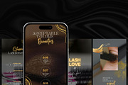 Lashes Instagram Video Reels, a Social Media Template by design4social (Thumbnail 9 of 9)