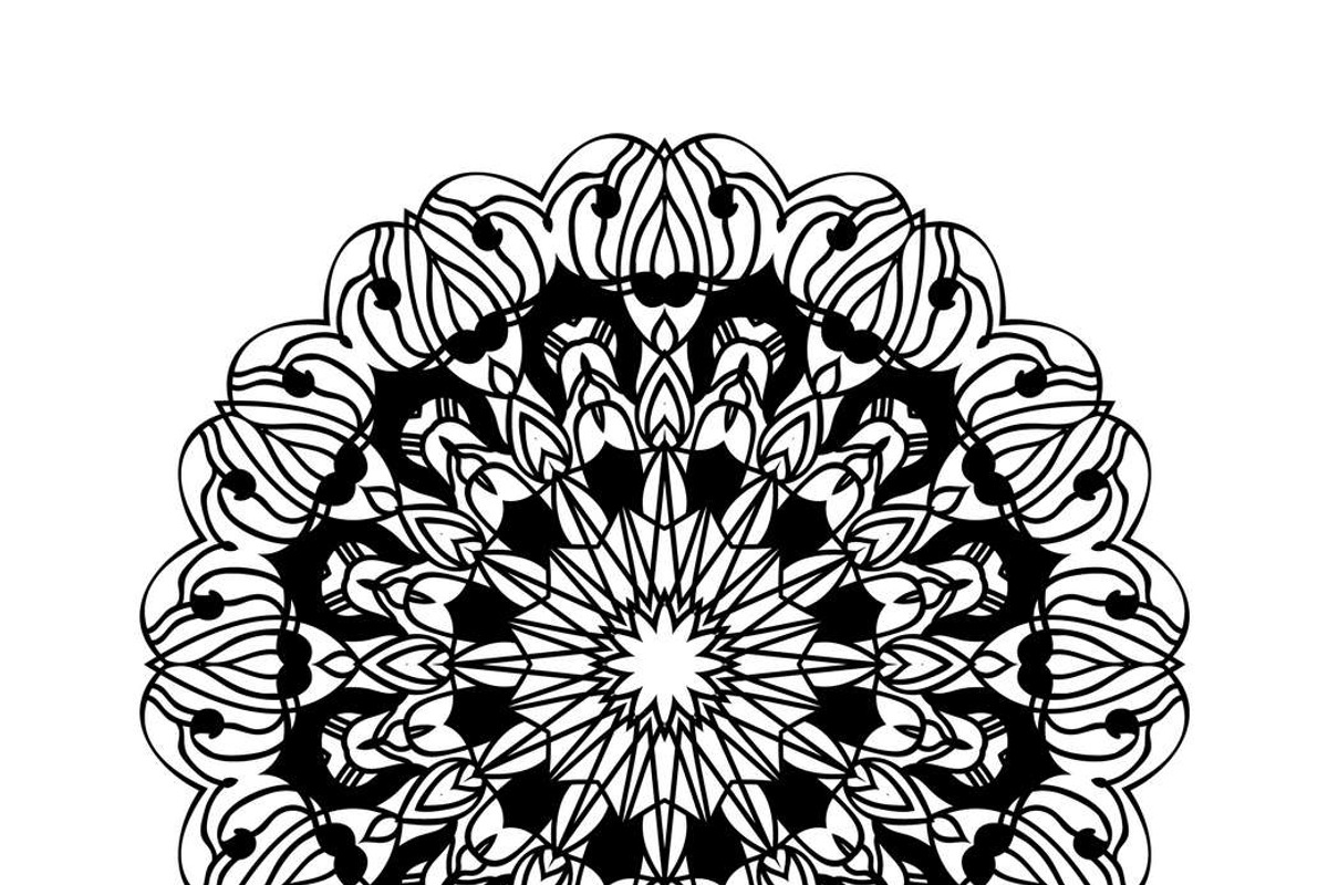 26 mandala vector background design, a Pattern Graphic by NJ Himel (Photo 8 of 27)