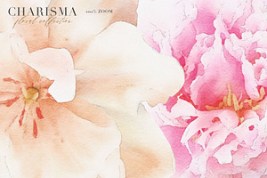 Charisma Watercolor Flowers