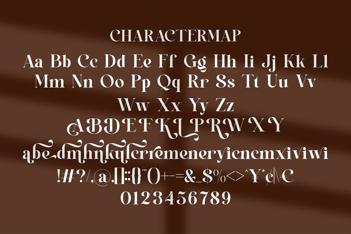 Almore || Modern Stylish Serif Font, a Serif Font by Ermedia Studio (Photo 10 of 10)