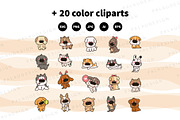 Cute Kawaii Dogs Characters, an Animal Illustration by Palau (Thumbnail 10 of 12)