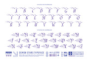 Demon Stars Typeface, a Blackletter Font by alit design (Thumbnail 11 of 20)