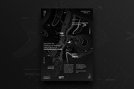 Typographic Poster - Ready to print, a Poster Template by IonutBalan