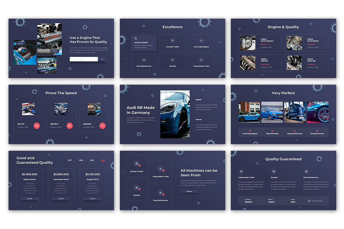 Speed Quality Presentation Template, a Presentation Template by ...