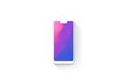 20 Minimalist & Flat Devices Mockups, an iPhone Mockup by Asylab (Thumbnail 21 of 97)
