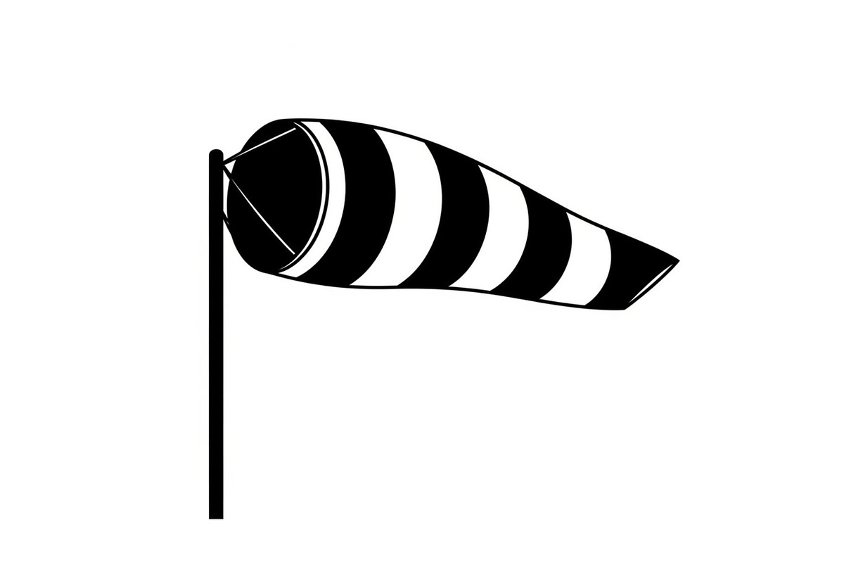 Minimal Windsock Silhouette Set, a Graphic by hafijul (Photo 6 of 13)