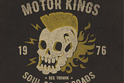 PACK OF 6 VINTAGE TEE VECTOR PRINTS, an Illustration by MKE Print Lab. (Thumbnail 8 of 10)
