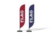 Flag Mockup, an Advertising Mockup by mockupbuys (Thumbnail 24 of 26)