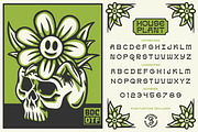 House Plant Display Font, a Font by Brethrendesignco (Thumbnail 1 of 4)