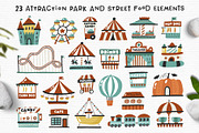 Amusement park. Map creator, a Background Graphic by Murvin (Thumbnail 2 of 9)