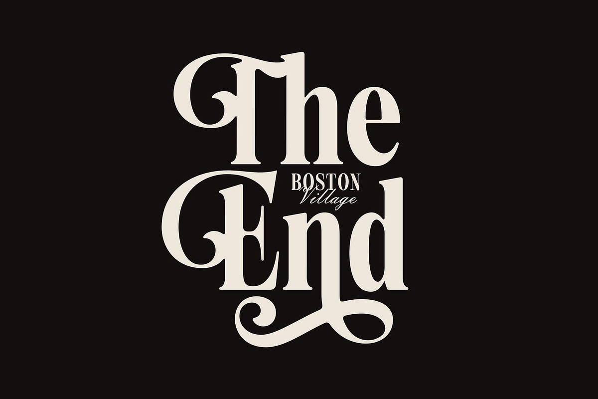 Agency Vinatge Serif Display, a Serif Font by Luna Shop (Photo 3 of 9)