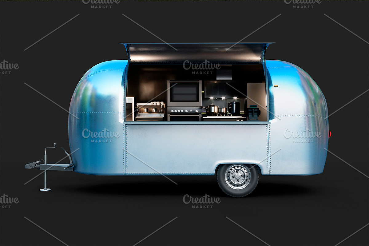 Food Truck Vol.3. PSD Mockup, a Product Mockup by Egor Shkolnikov (Photo 8 of 8)