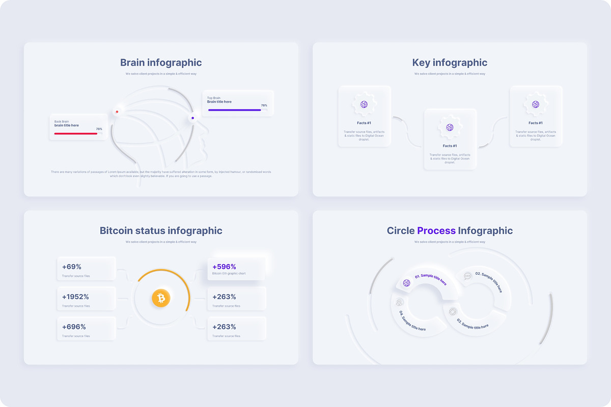 Neumorphic Presentation Template, a Presentation Template by TemplateZuu (Photo 40 of 48)