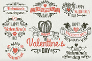 *200* Valentine's day elements, a Decorative Illustration by ARSCOR (Thumbnail 2 of 7)