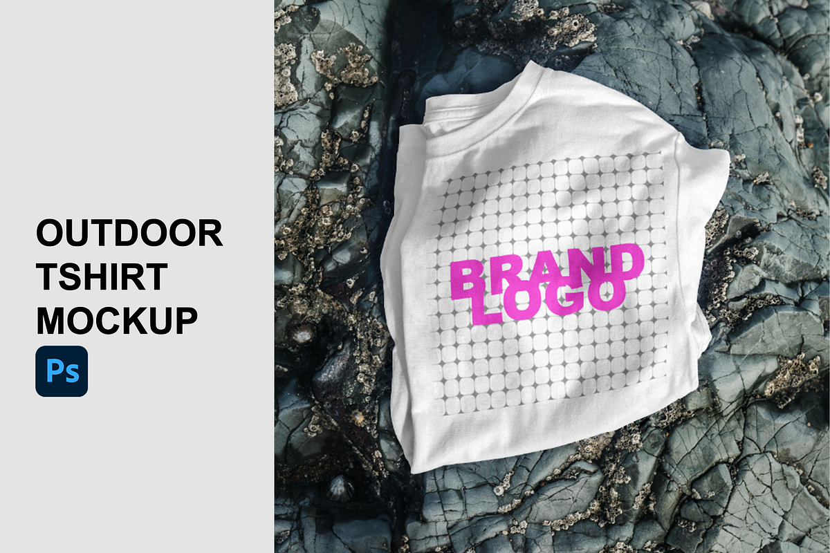 Outdoor Tshirt Mockup, a Shirt Mockup by Infinity Mockups (Photo 1 of 2)