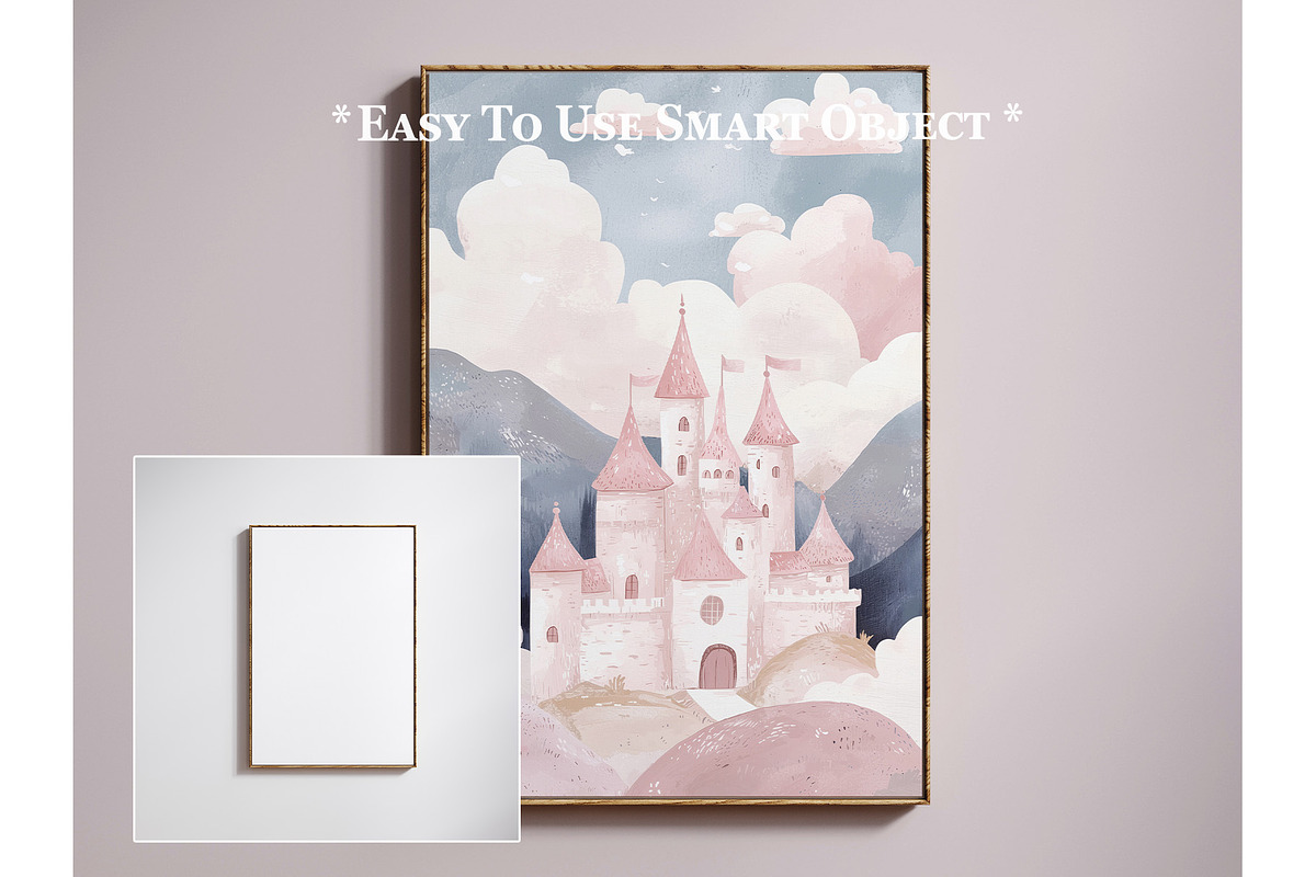Framed floated canvas mockup, a Household Mockup by Artjafara (Photo 2 of 5)