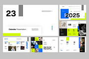Event Calendar Google Slides, PPoint, a Presentation Template by Fit-tee (Thumbnail 4 of 4)